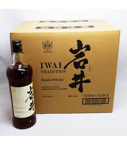 Amazon.co.jp: 国産ウイスキー 岩井トラディション 40度 750ml 6本